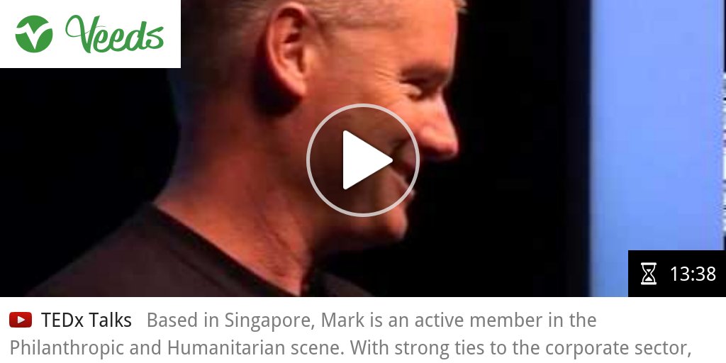 veedsbrain's tweet photo. VIDEO TEDxPearlRiver - Mark Philpott - A journey back to humaneity #humaneity ► https://t.co/CElJICJI8G https://t.co/mMS1mm4EFh