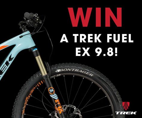 Want to win a Trek Fuel EX 9.8 worth $6,299? Enter and you could be ripping up the trails! ow.ly/Z0dDs