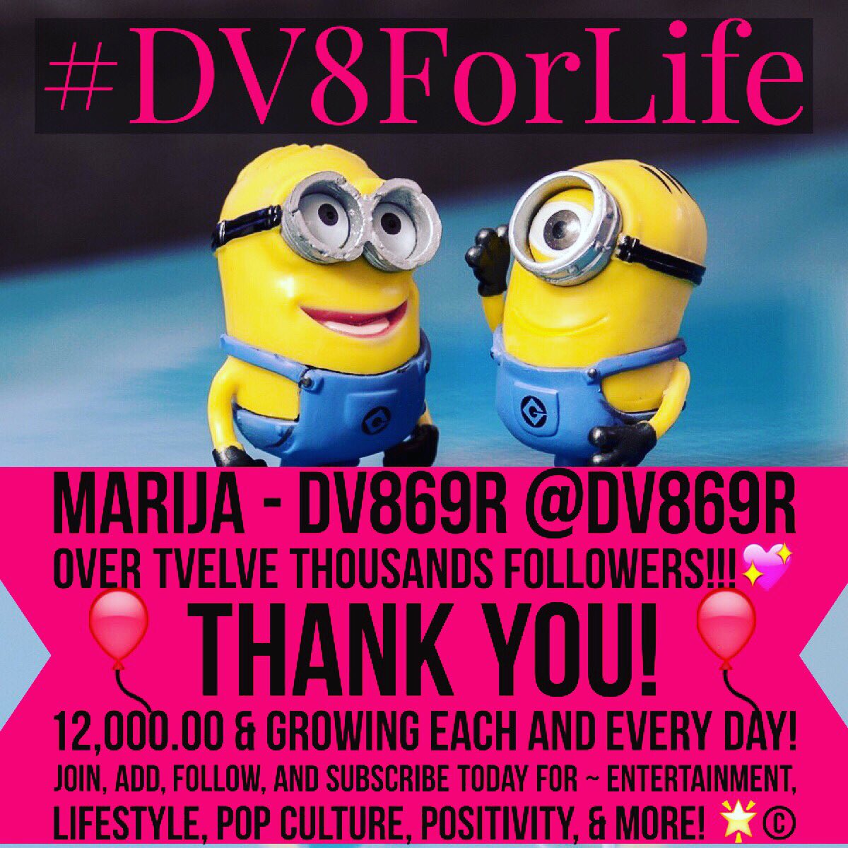 tia007's tweet photo. #DV8ForLife #DV869R #follow #subscribe #help @MarijaDV869R https://t.co/uEwuntnt7F #Instagram #YouTube #socialmedia https://t.co/3GEJQspRYp
