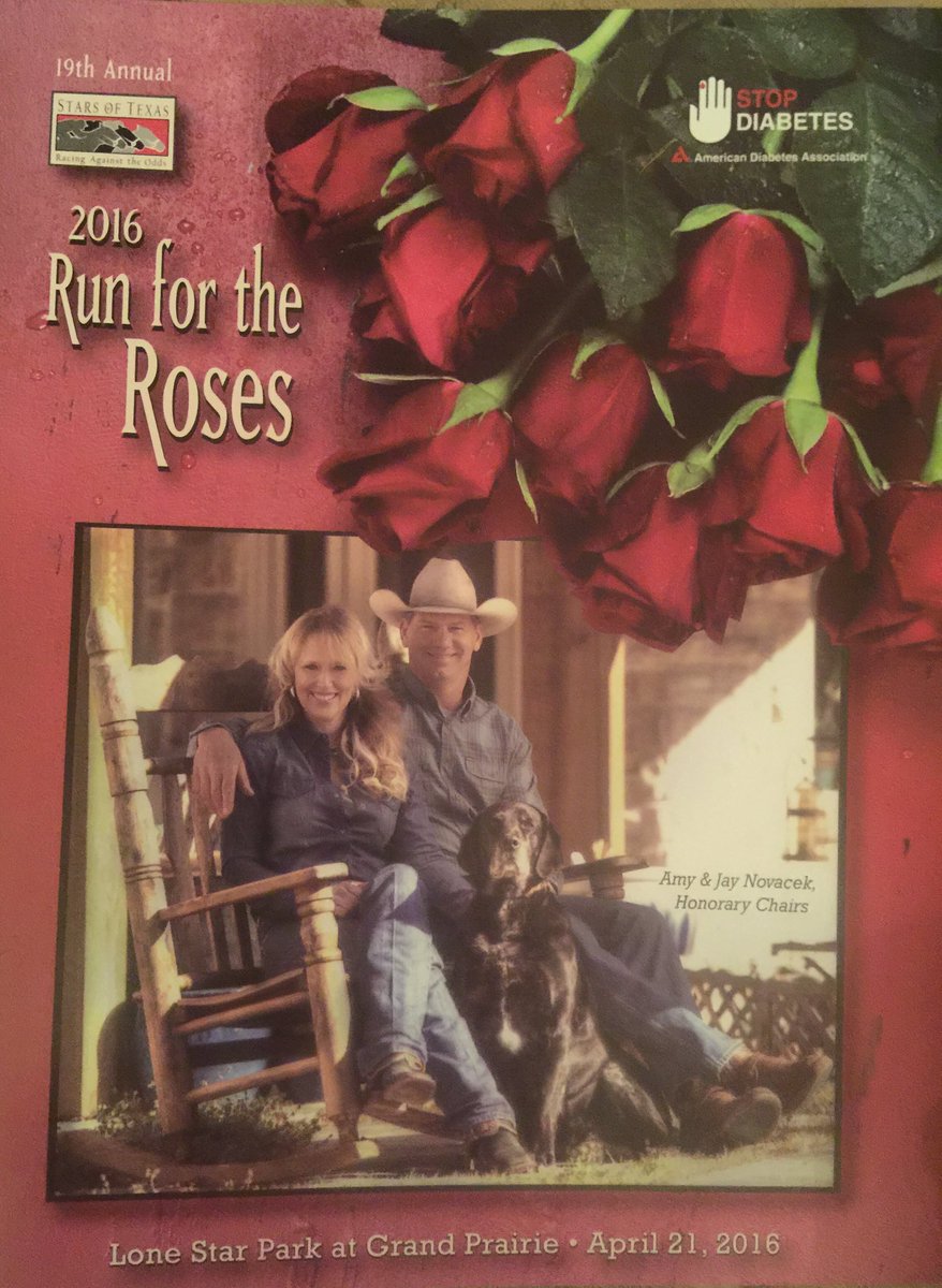 NovacekAmy's tweet photo. Help us stop #Diabetes! #StarsOfTexas has great people, great fun, great #Horses. @JayNovacek84 https://t.co/fZ33Q7msoW