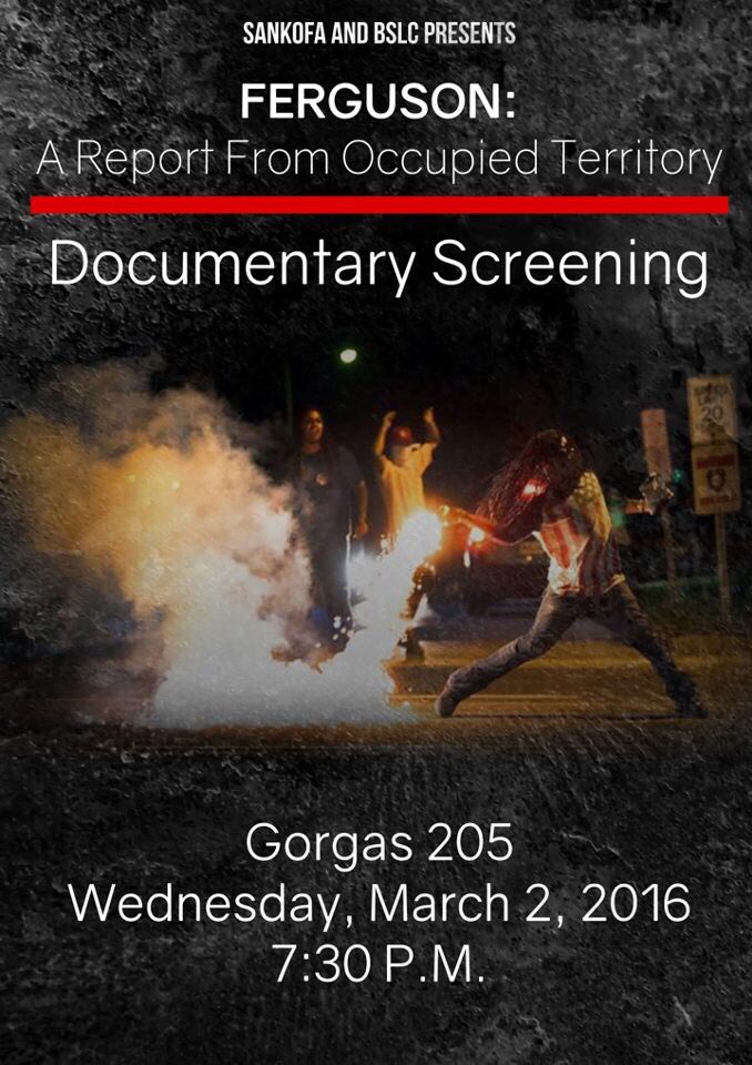 UASANKOFA's tweet photo. Our documentary screening is going to be enlightening! Hosted by collegiate 100 and yours truly! https://t.co/wRFM7b90Jt
