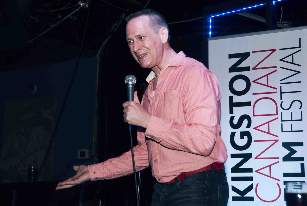 kingcanfilmfest's tweet photo. Thanks for coming to #KCFF16 @ScottThompson_ | @989THEDRIVE @983FLYFM @VisitKingston1 https://t.co/8DvVxYhqh6