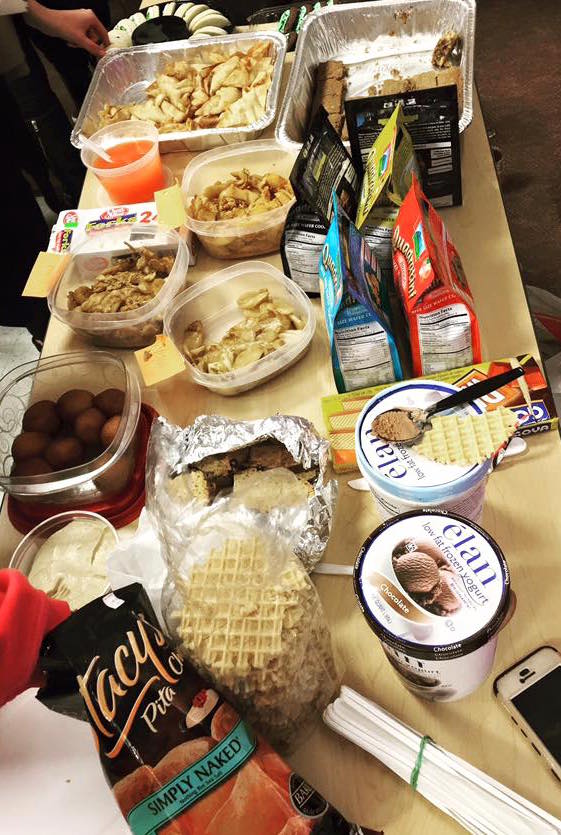 We had an awesome Potluck of Cultures at today's meeting! Thanks to everyone who brought food.