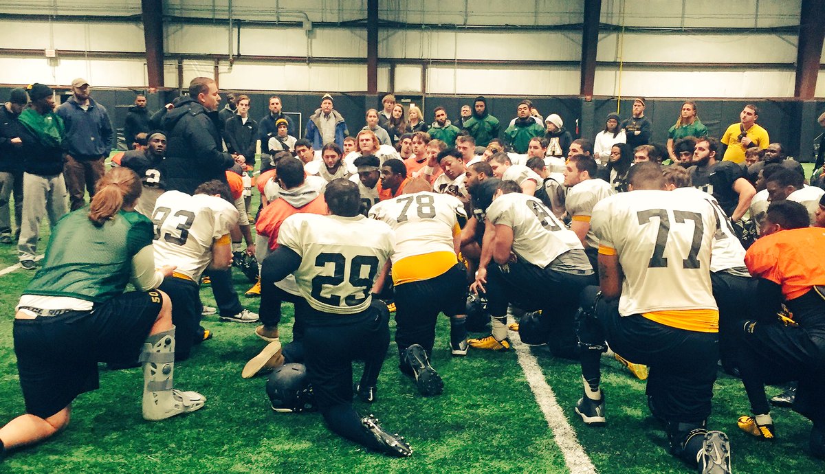 AppState_FB's tweet photo. Last practice quote:
"Great effort this Spring building off last season. The real work starts now"@AppStCoachSatt https://t.co/1uVuDpI5ZW