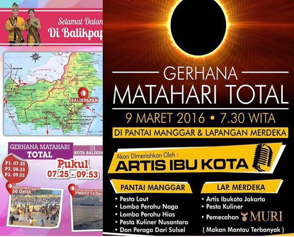 [KASKUS COMMUNITY] Gerhana Matahari Total di Balikpapan, 9 Maret 2016