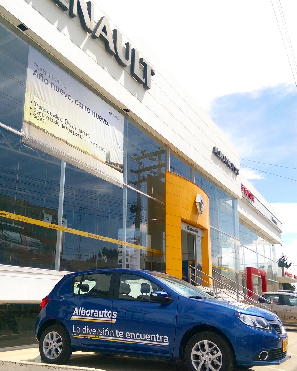 Alborautos's tweet photo. En #Alborautos contamos con vehículos demo para que puedas realizar tu test drive. #Renault #Sandero #Tunja https://t.co/2qla09cxdn