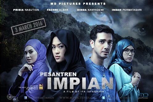 Pesantren Impian mulai release hari ini di bioskop. Selamat menontoon! 🙏🙏🙏