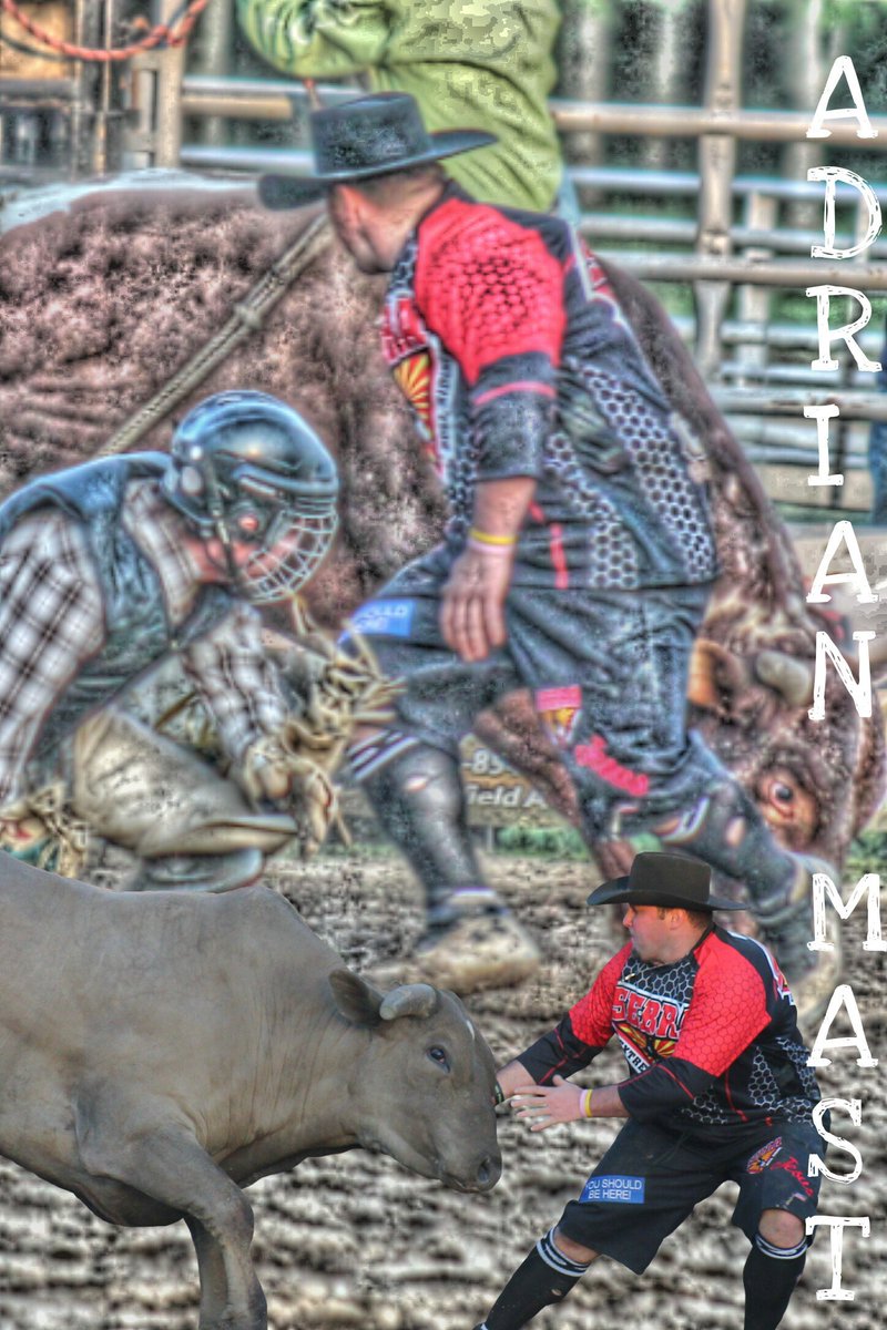 triplesrodeopho's tweet photo. Adrian Mast 2 time @goSEBRA bullfighter of the year @bullfighteronly #Bullfighter #paintedhero #HerosInCleats https://t.co/x0L3NzucbO
