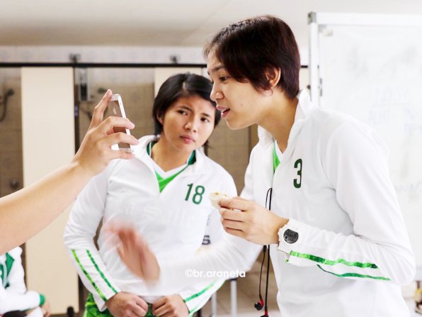mr3lovers's tweet photo. DLSU vs. UST R1 Pre game #UAAP78

© br. araneta https://t.co/AGCb6blKYu