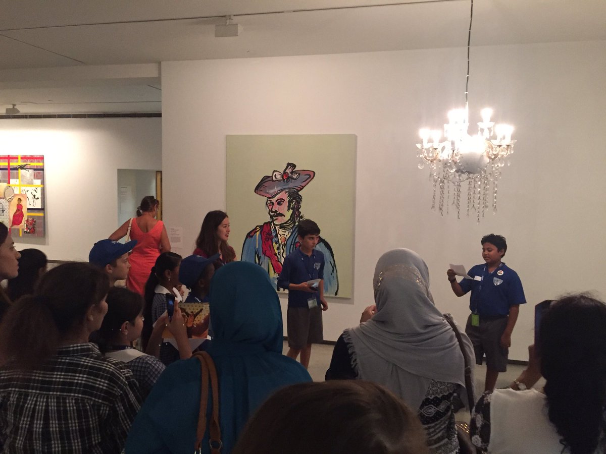 merrylandseast's tweet photo. MEPS students leading a guided tour of @MCA_Australia #mcakids https://t.co/p85OP7GWYd