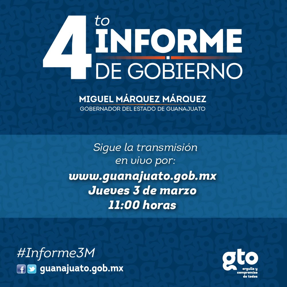 Leonsustentable's tweet photo. A minutos de iniciar el 4to Informe de Gobierno. Recuerda seguir la transmisión en vivo #Informe3M #YVamosPorMás https://t.co/vzDVgn9CVk