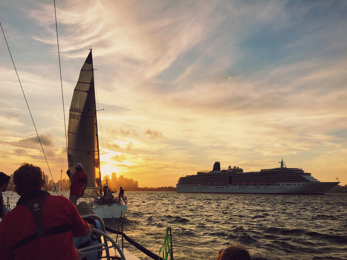 mwf_aus's tweet photo. Last night's twilight race on WOT EVA on Sydney Harbour saw us up close with @POCruises @CYCAustralia #ican https://t.co/4JkCSbQgxT