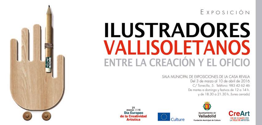 No se lo pueden perder. Fantástica expo de ilustradores vallisoletanos organizada por <a href="/AyuntamientoVLL/">Ayto. de Valladolid</a>