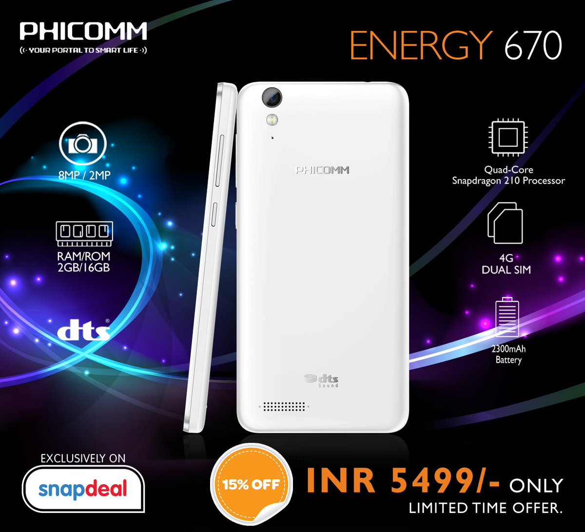 PHICOMMIndia's tweet photo. On popular request by our legions of community, we have gone back to the inaugural price. 
Available on Snapdeal. https://t.co/xT4VybIGhK