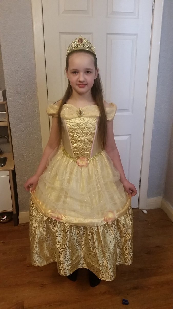 Princess ready for the ball....beautiful!! #WorldBookDay