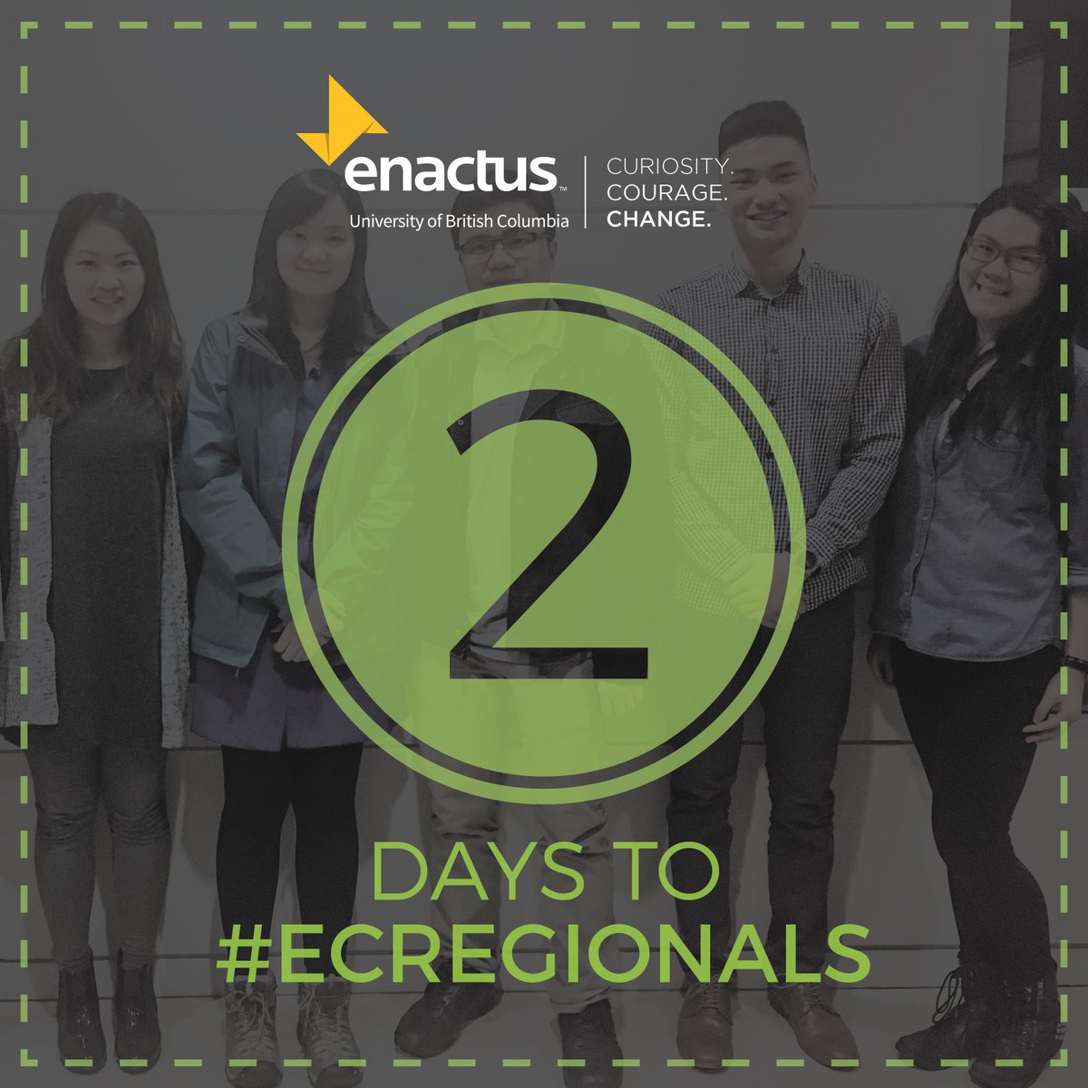 Tomorrow is opening ceremonies! Just 2 more days to showtime! #ECRegionals #sustainability #ecoliving #greenpursuit