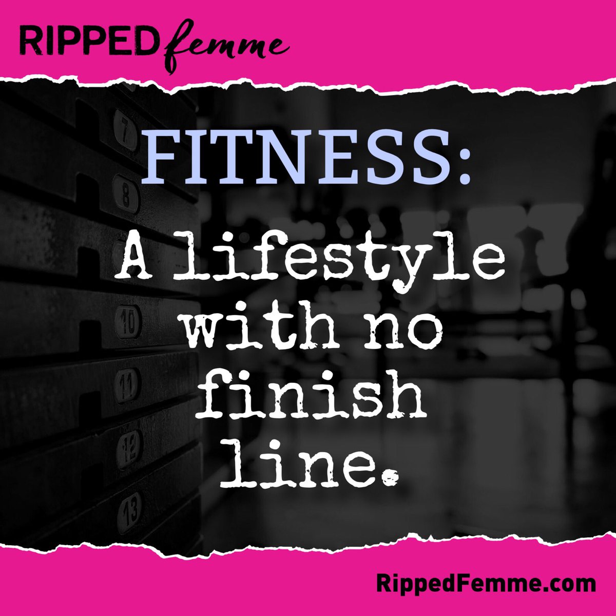 RippedFemme's tweet photo. Retweet if fitness is your lifestyle! #RippedFemme #MakingStrongWomenStronger https://t.co/CfcK91h2w2