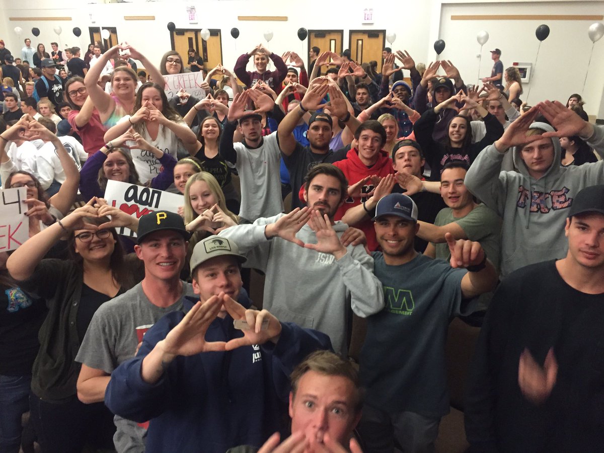 Thank you women of AOII. And good job Pres! Keep melting those hearts!