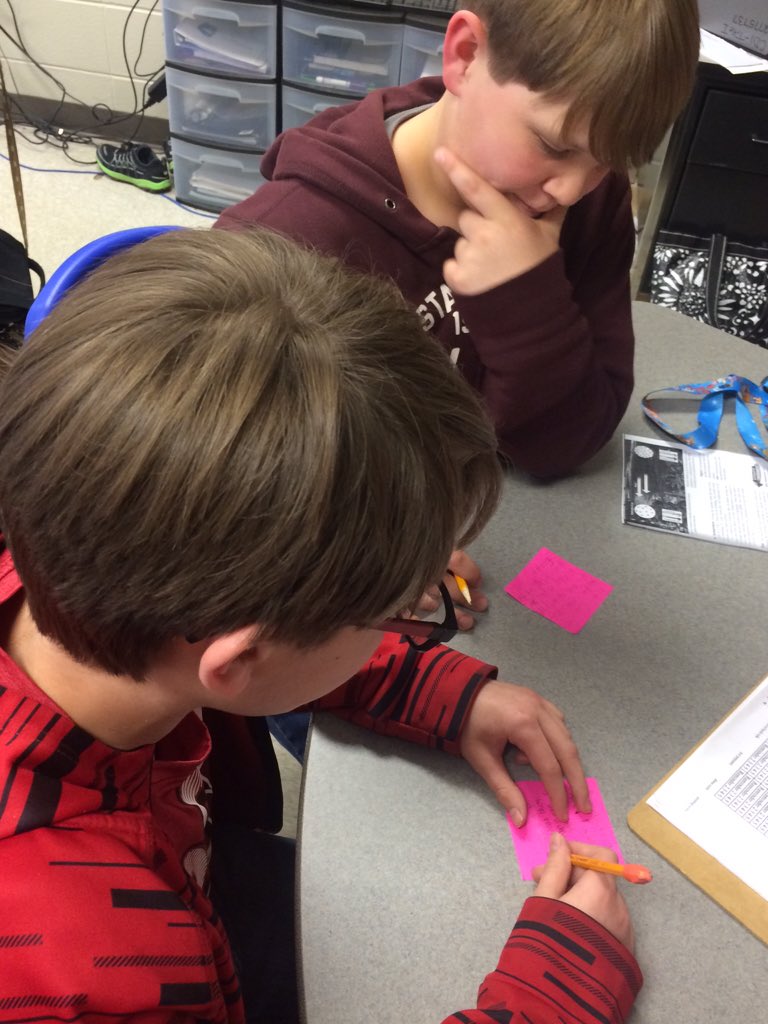 6thFerrell's tweet photo. @6thFerrell close reading activity working together to ask questions to further understanding @FHSWolves https://t.co/CcLqrLGSOx