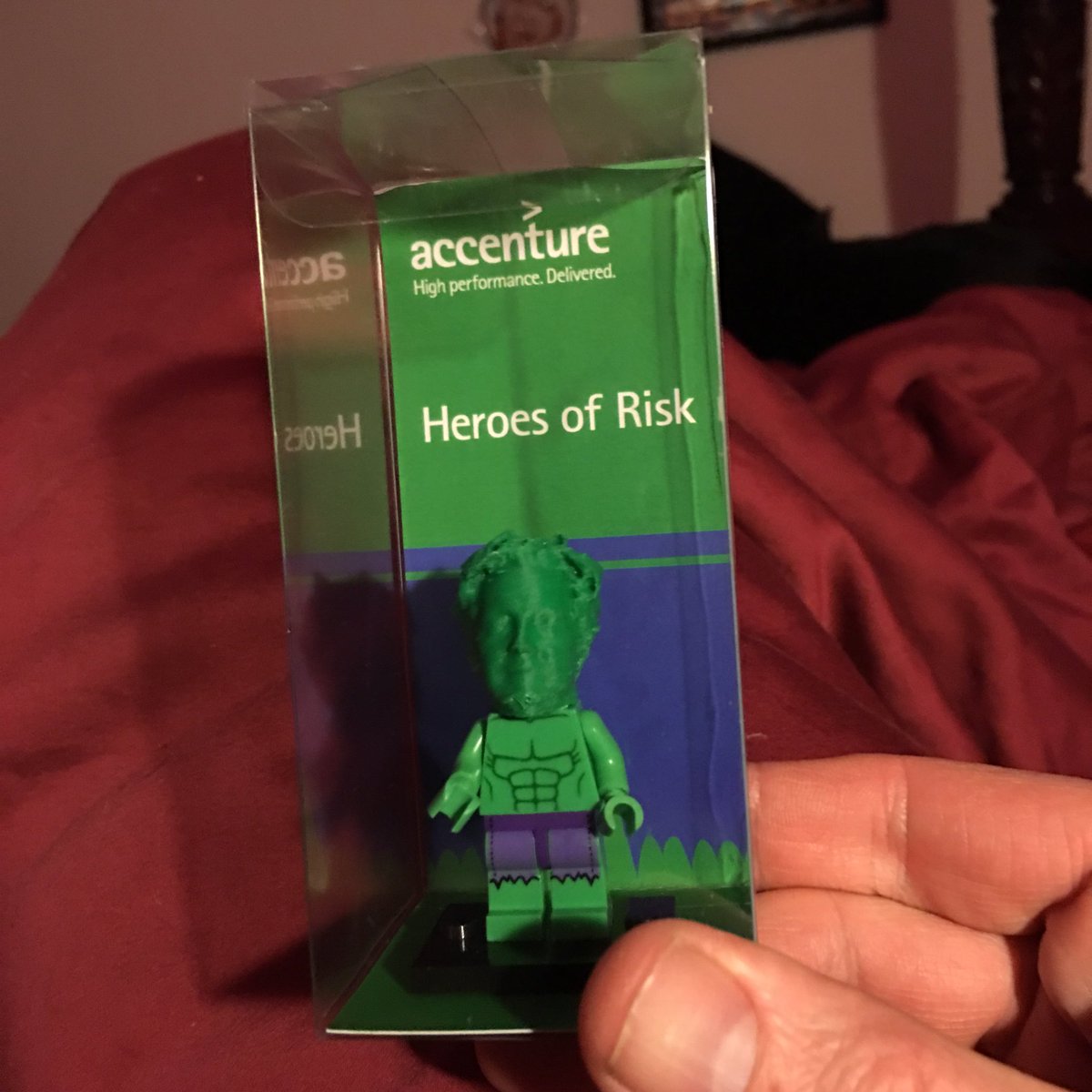 fredini's tweet photo. Main Attraction #GARP2016: @Accenture Booth w/ @ScanARama3D Portrait Studio! Become a 3DP "Heroes of Risk" Minifig! https://t.co/XpNvlzwxCd