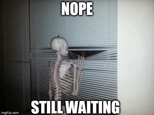 Mrs_Backer's tweet image. Waiting for my friends to show up like....