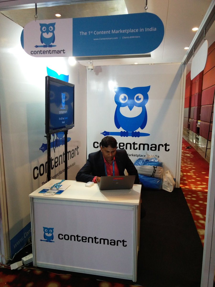 contentmart_in : #contentmart at booth #45C adtechIndia #adtech #adtechdelhi  (via Twitter x.com/contentmart_in…)