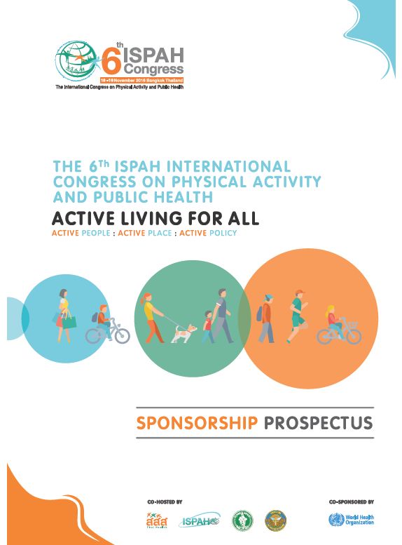 ISPAH2016's tweet photo. ISPAH 2016 calls for partners and sponsors for possible collaboration. More info at https://t.co/2Ji5qr1RN7! https://t.co/BzcIZnvlR3