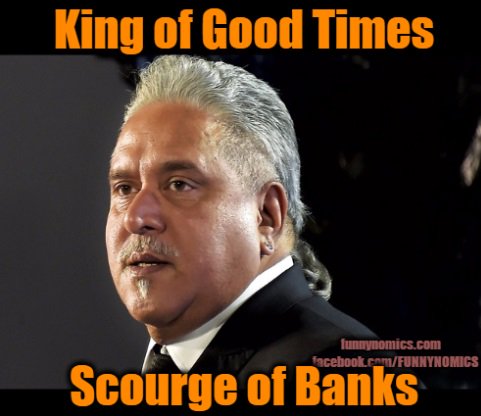 Funnynomics's tweet photo. #VijayMallya #statebankofindia #rbi #raghuramrajan #pnb #inr #nse #bse #nifty #sensex #timesnow #etnow #ndtv #zee https://t.co/XlHVLpeUbm