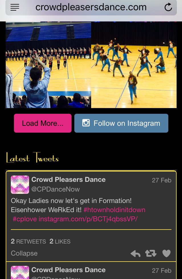 IkeEaglettes's tweet photo. Thanks for the shout out @CPDanceNow!! #contesthiphop #cpdance #Eaglettes #dance https://t.co/1pSAuD8Ufi