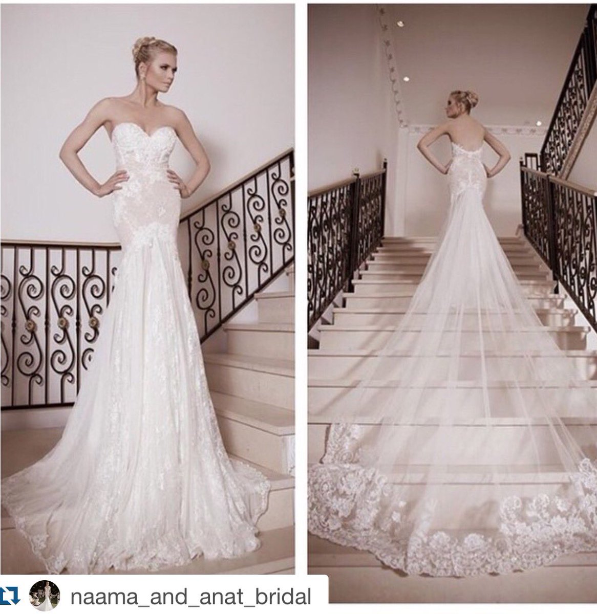 StudioSheen's tweet photo. Stunning is an understatement with this bridal gown by Naama &amp; Anat @StudioSheen #StudioSheenWeddingPlanning https://t.co/8BISM2nyqR