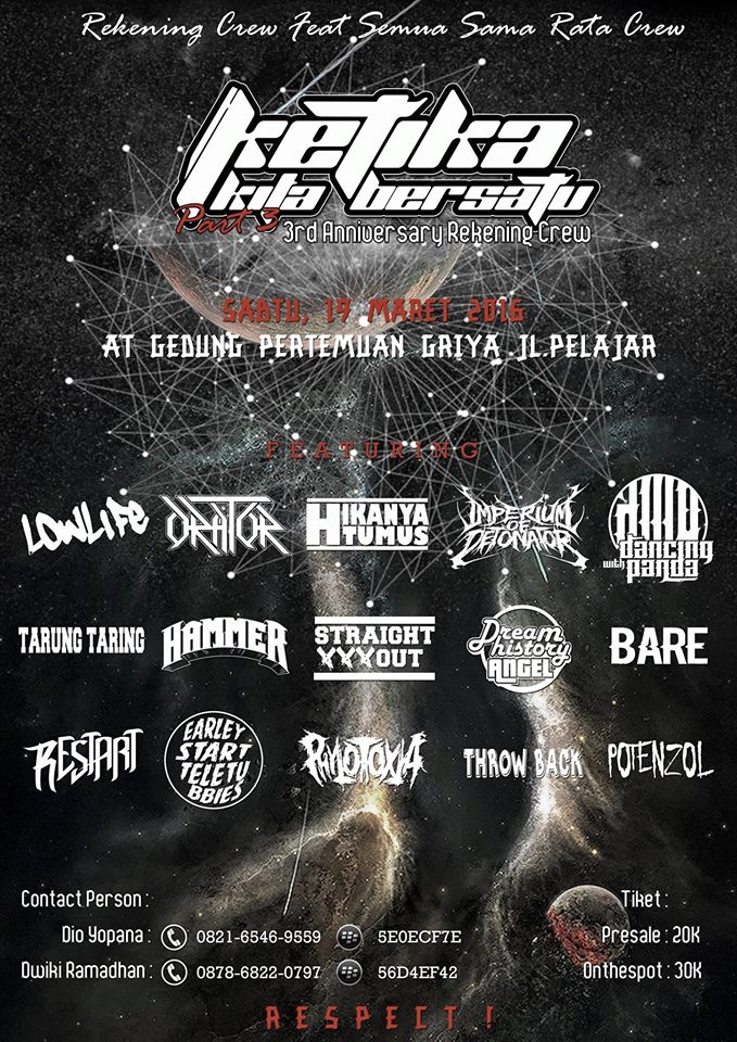 untuk pertengahan bulan maret teman . are you ready friend's ?