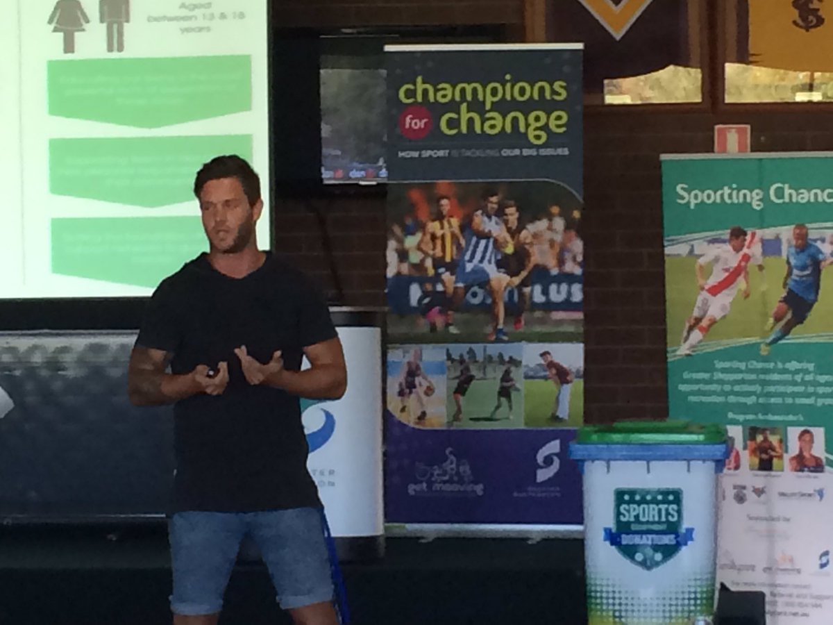 Champs4Change16's tweet photo. @OTLR1 Director Jake Edwards no judgement complete support #Champs4Change16 https://t.co/QQSXTwyBhy
