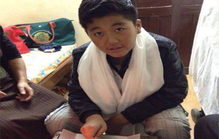 TibetanWomen's tweet photo. Dorjee Tsering, a student of Tibetan Homes School in Mussoorie self immolated on 29 Feb calling for freedom in Tibet https://t.co/raHB0MVUqI