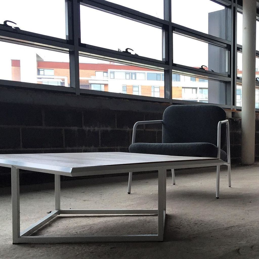 deadgoodltd's tweet photo. #Deadgood #WorkingGirlLoungeChair by @_davidirwin alongside our #Oak #SignalWhite #TurnTab… https://t.co/8NO3jhwjhU https://t.co/Zp78v2Fywq