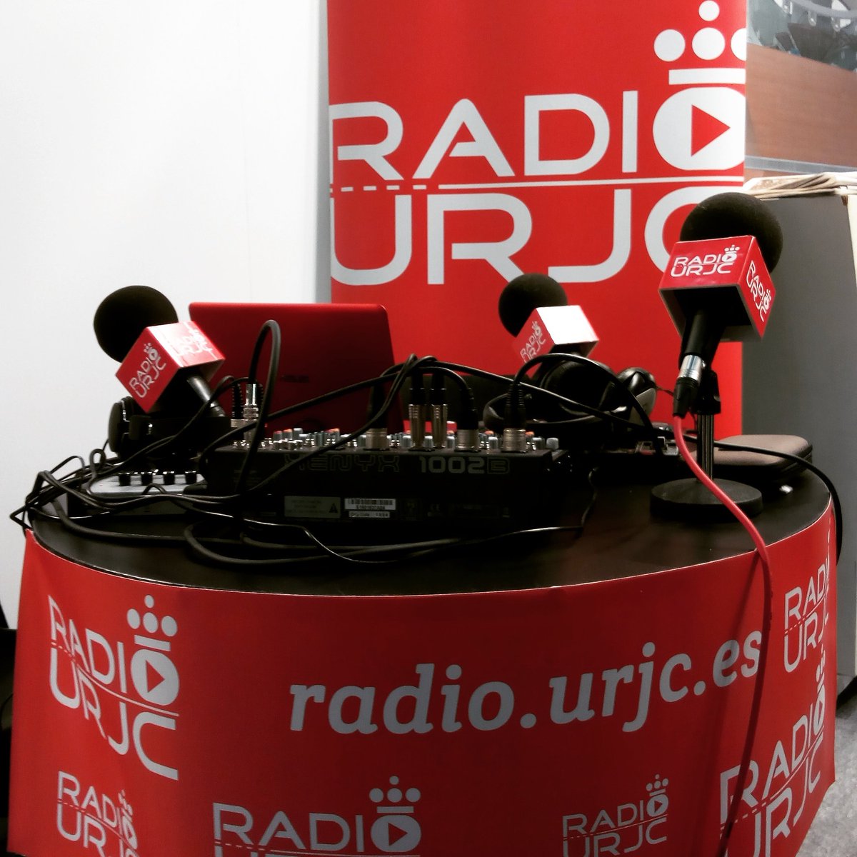 Nuestro espacio en el stand de la <a href="/urjc/">URJC</a> de <a href="/FeriaAula/">AULA</a>. ¡Hoy volvemos! ¡Visítanos! #RadioURJCAula2016