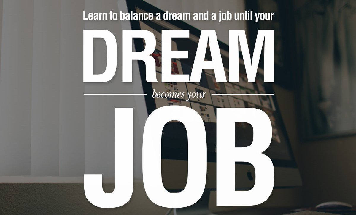 FortTech's tweet photo. Quote of the Week
"Learn to Balance a Dream and a Job until....Your Dream becomes your Job" https://t.co/qVoBwu9jSM