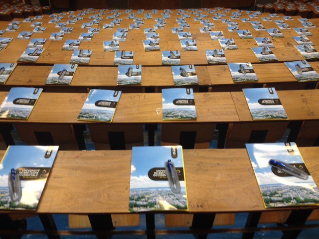 #assisesPedagogie Tout est prêt, on vous attend en amphi à UFR Sciences &amp; Techniques <a href="/UBO_UnivBrest/">UBO - Univ. Brest</a>