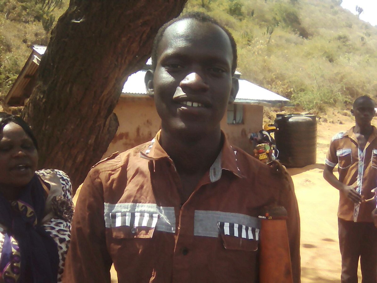 Hot_96Kenya's tweet image. KIPLIMO BETHWEL from #Emining Boys Boarding Secondary in #Nakuru who got an A in #KCSEResults.