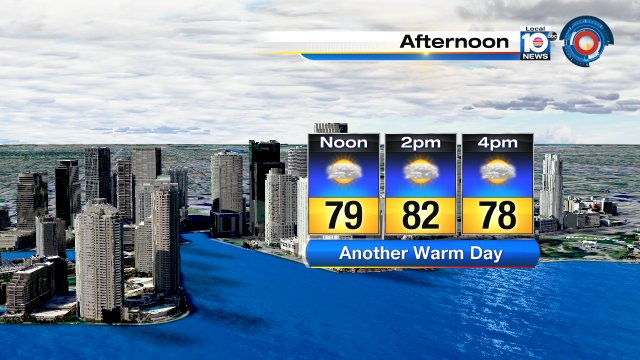 It will be another warm day! Watch meteorologist Julie Durda for more. https://t.co/spO513e4XR