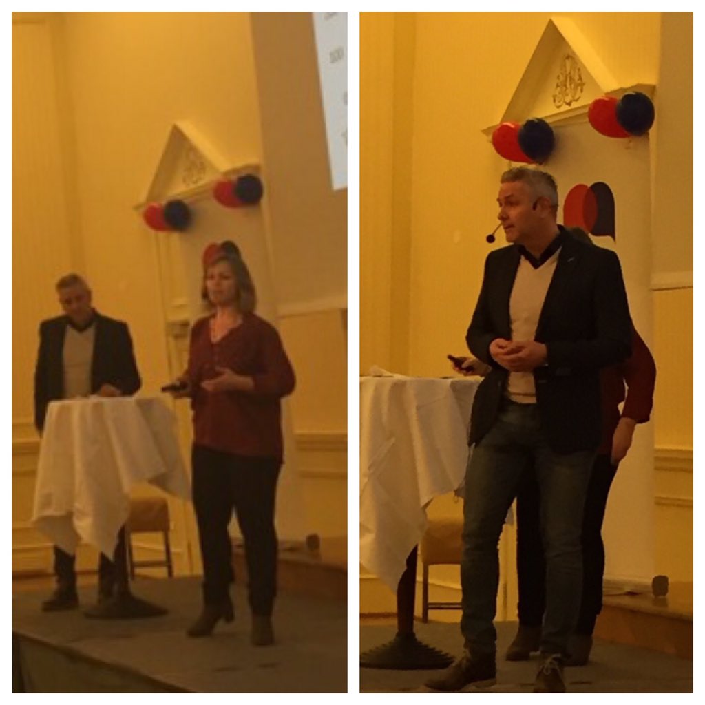 #Gammel Nok holdt foredrag på #SoPro #NTNU om sosialt entreprenørskap i dag. Interesserte studenter. <a href="/Ferd_SE/">Ferd_SE</a>