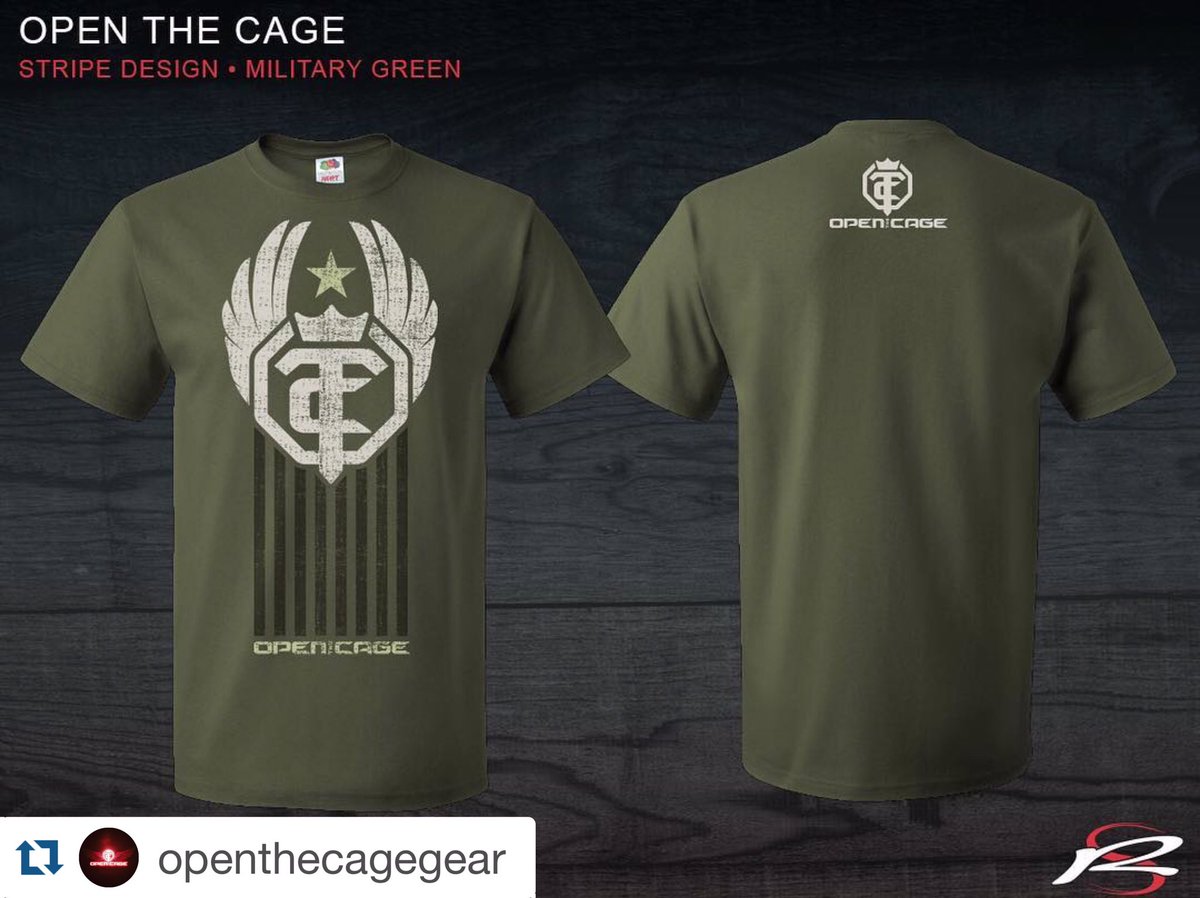 openthecagegear's tweet photo. Pre sale underway for the new Open the Cage gear apparel line.    https://t.co/9CBkOfxYzA https://t.co/Dvgjz0e9dQ