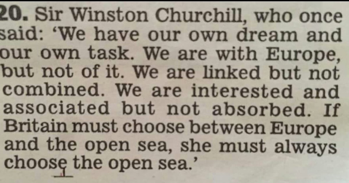 So why are we having to vote? He said it all...
