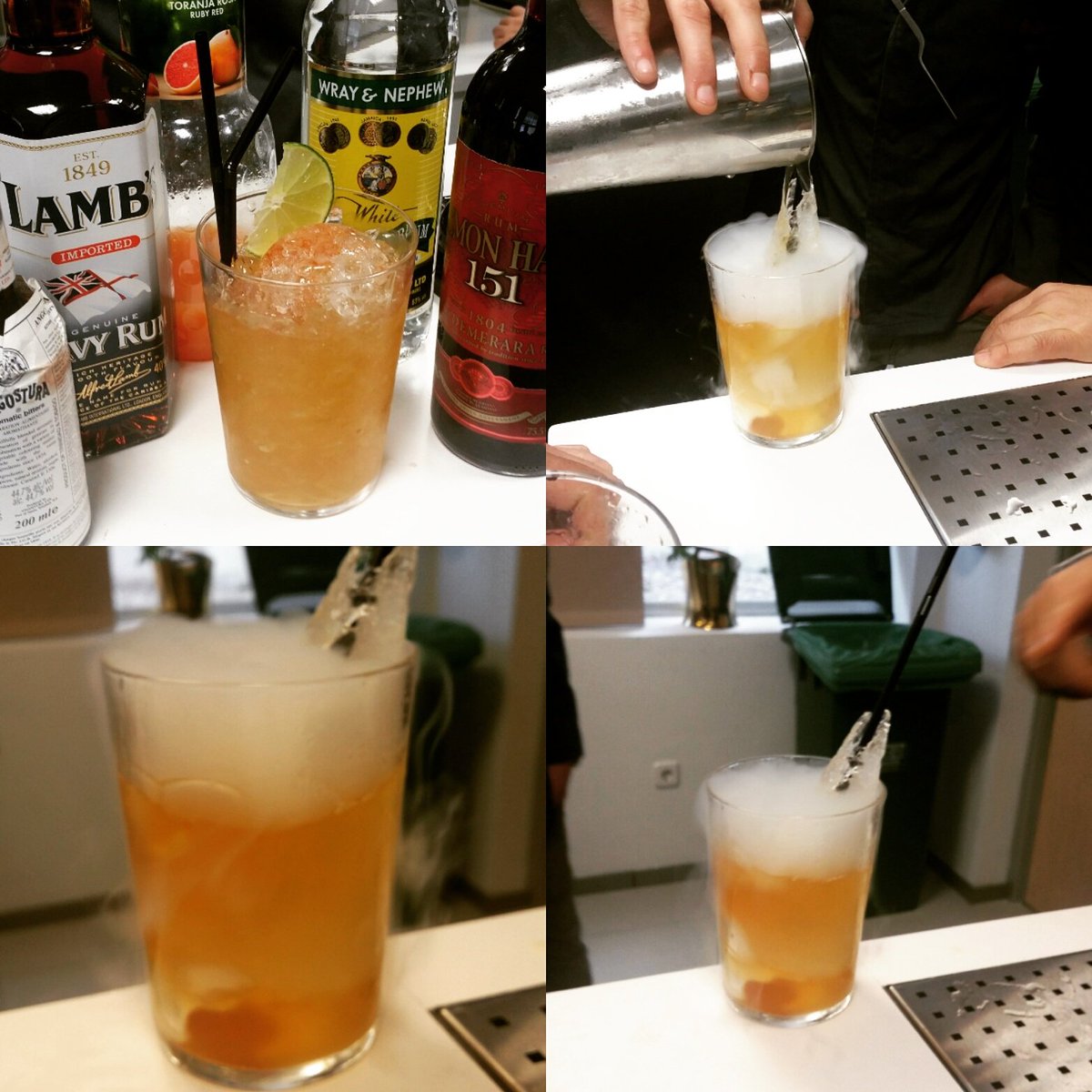 Nekane_Ruiz's tweet photo. #Navy Grog desde #IFECamara #BarMáster #IFEHosteleria https://t.co/BT7AkqzJmc