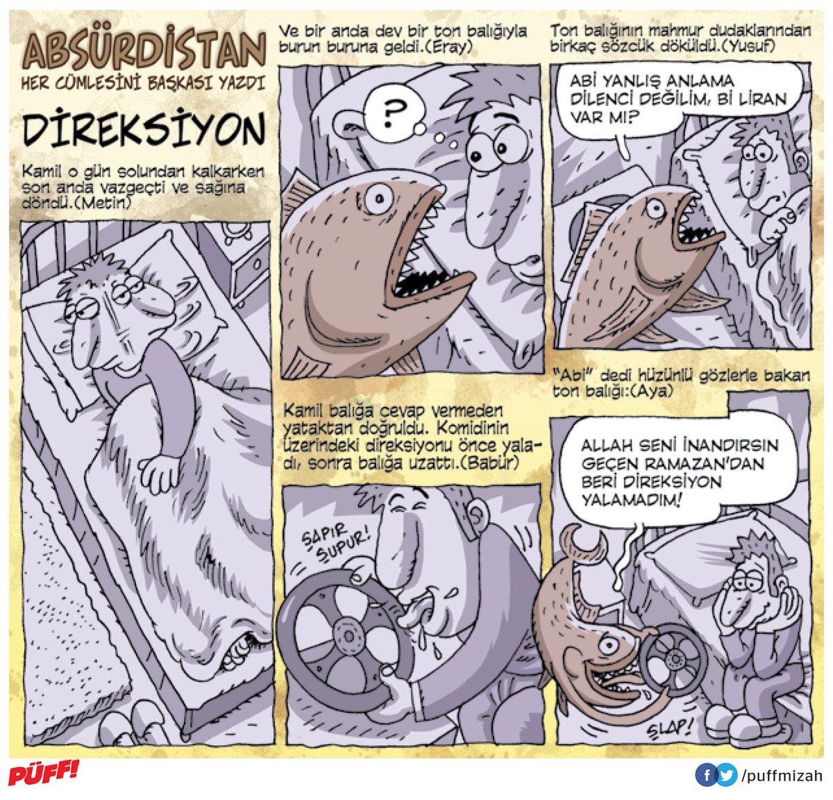 En absürd köşemiz böyle olsun.