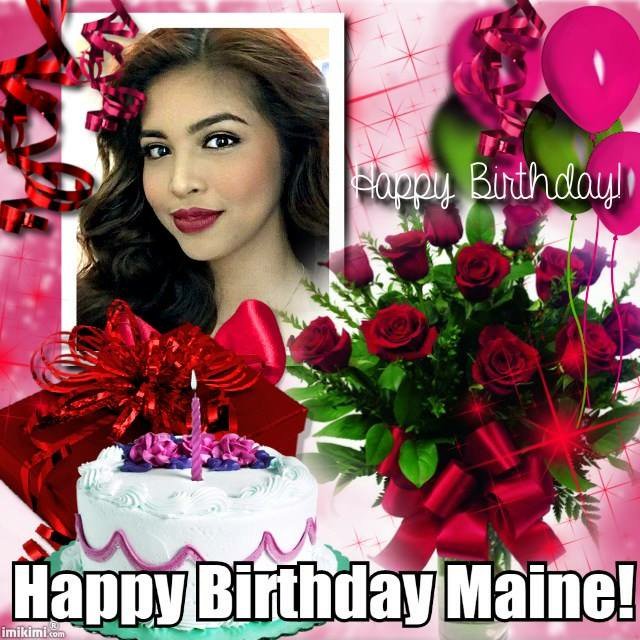 nehbernal's tweet photo. Happy Birthday Menggay @mainedcm We love you - AlDub Best Fanatics #ALDUB33rdWeeksary https://t.co/eP5I1ONiED