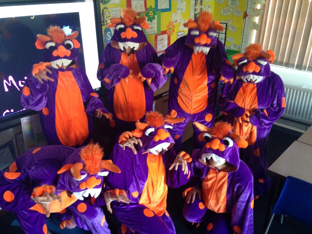 king_miss_'s tweet photo. Found a few scary monsters! World Book Day @Battyeford https://t.co/EDln4OuQ7F