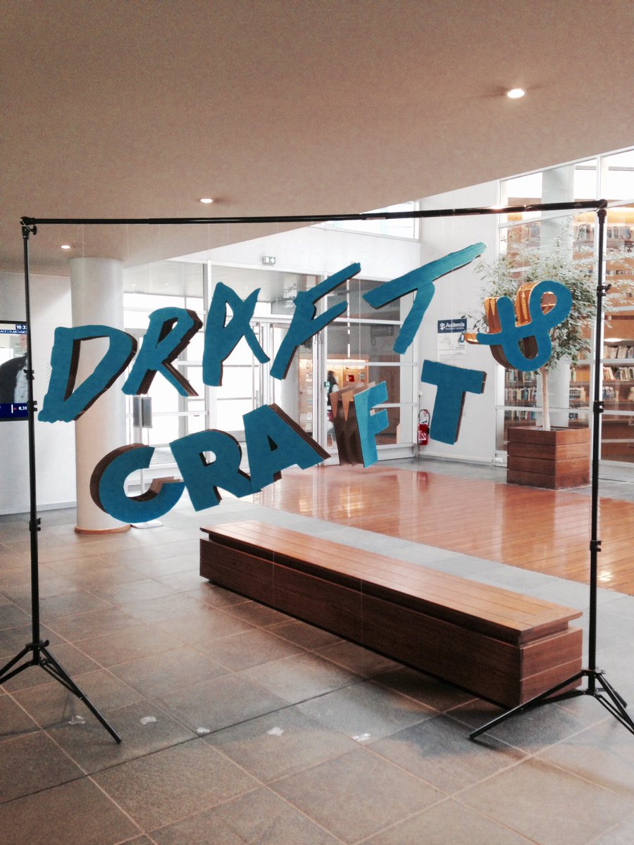 DC_Bootcamp5's tweet image. #Audencia aux couleurs du festival #Draft&amp;amp;Craft #dc_bootcamp