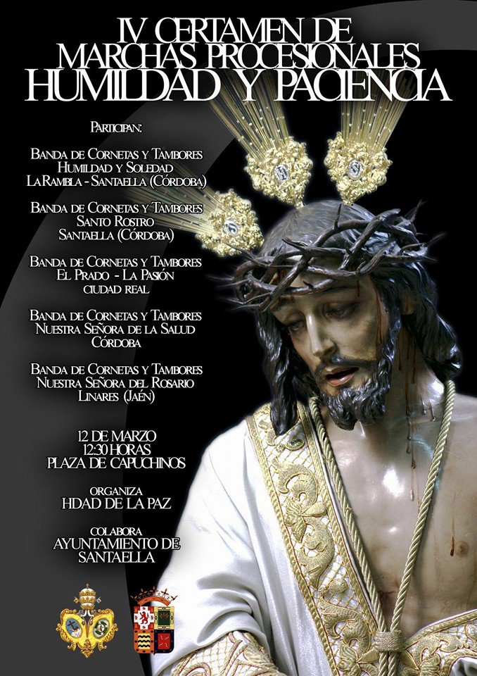 IV CERTAMEN DE MARCHAS PROCESIONALES HUMILDAD Y PACIENCIA