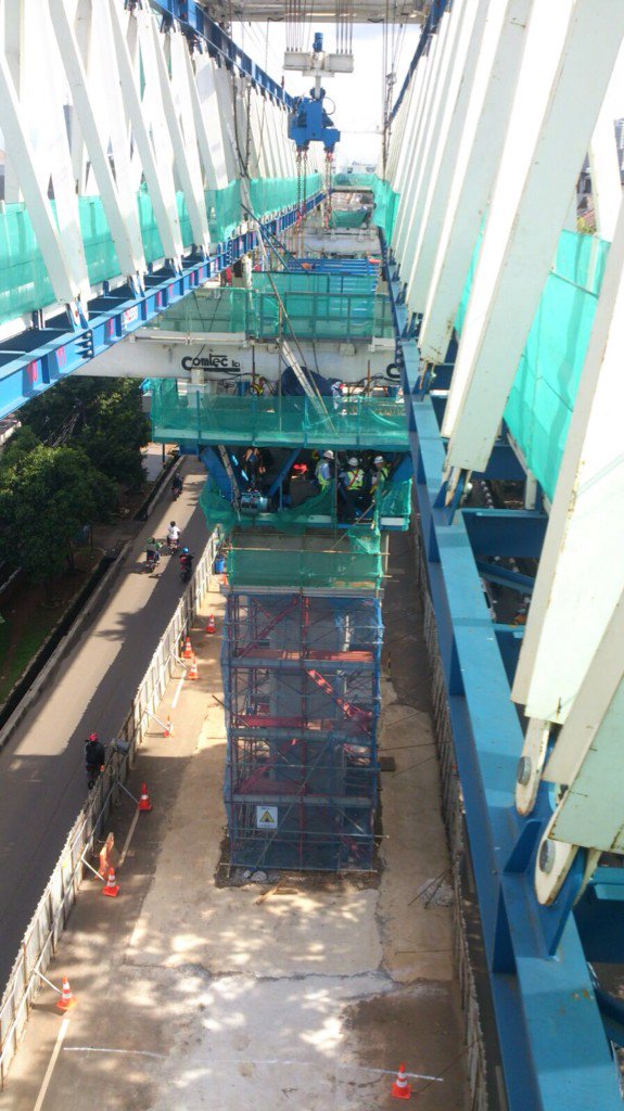 Pembangunan MRT Jakarta Ditarget Capai 60% Tahun Ini