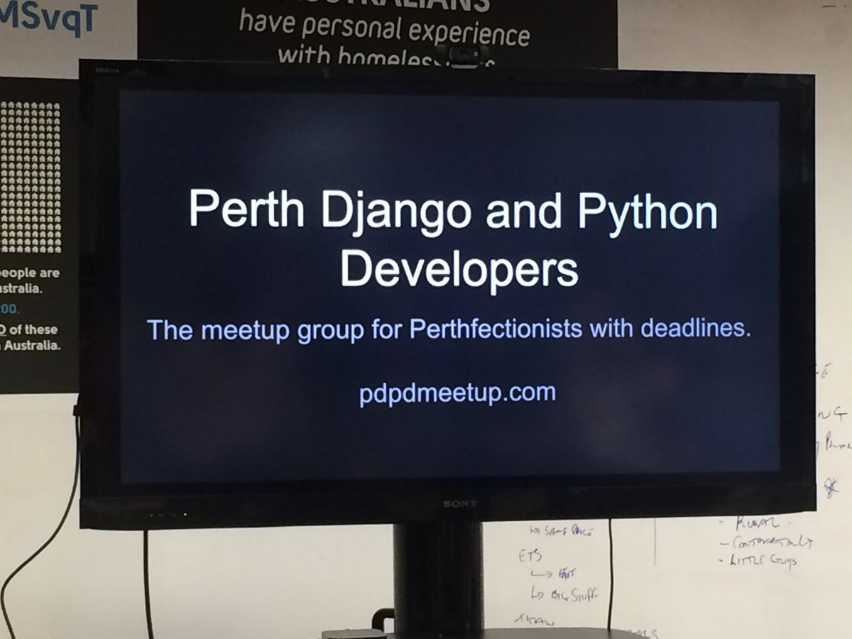 Django Perth tweet media